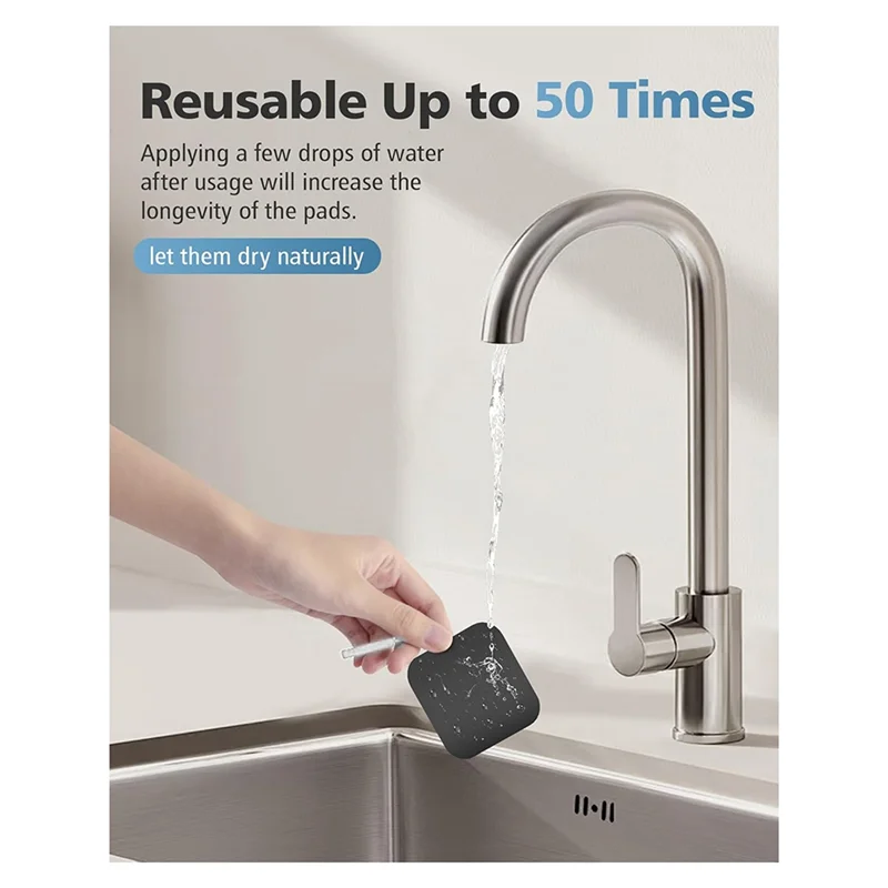 AB46-40PCS Value Pack TENS Unit Replacement Pads, Reusable Latex-Free Electrodes Pads Compatible With TENS Machine