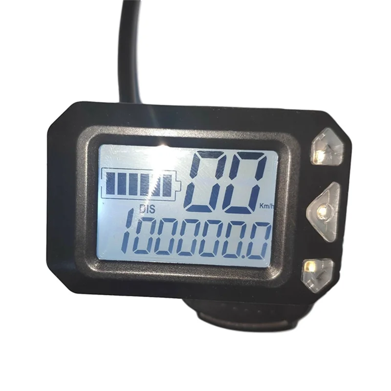 B72A Electric Scooter Bike for 36V 350W Controller LCD Display Brake Kit Alloy Electric Bicycle Scooter Accessories