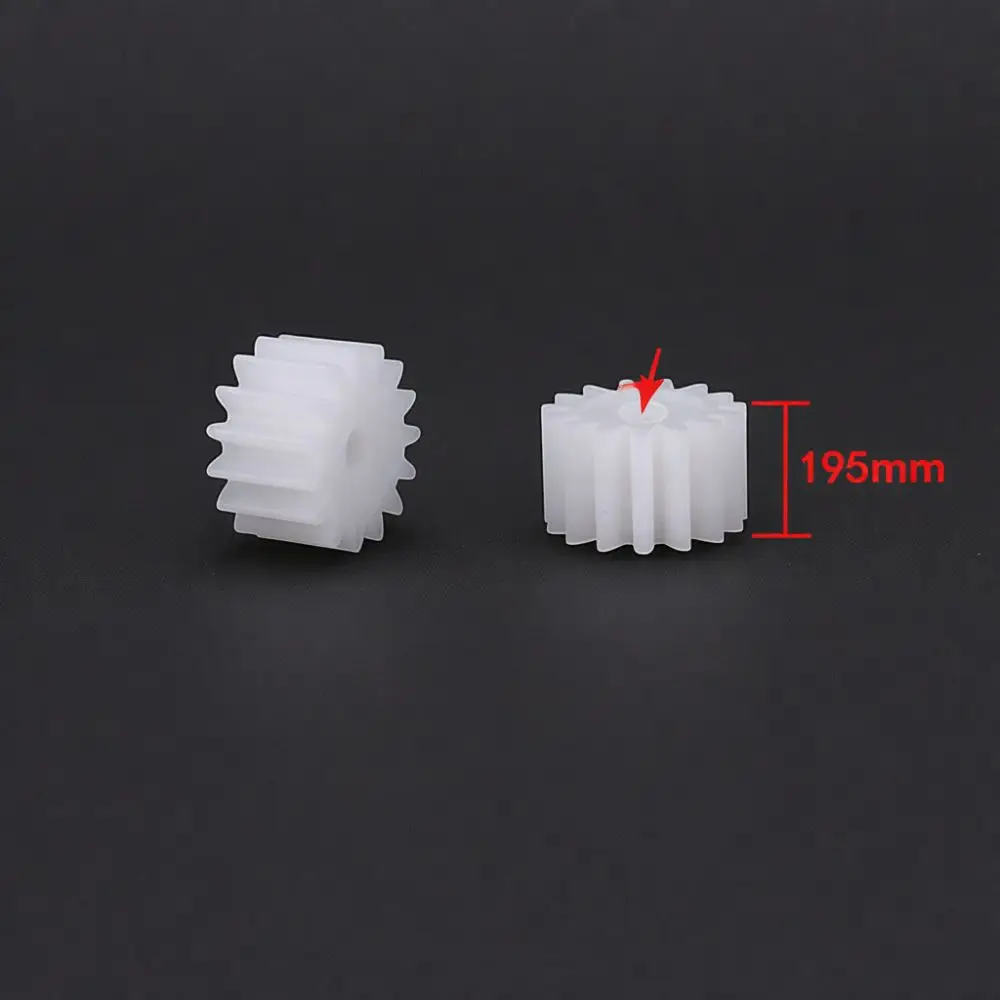 0 5 Module POM Gear White Plastic Spur Drive Component For Industrial Automation Motor Gearbox Precision Maintenance Apparatus