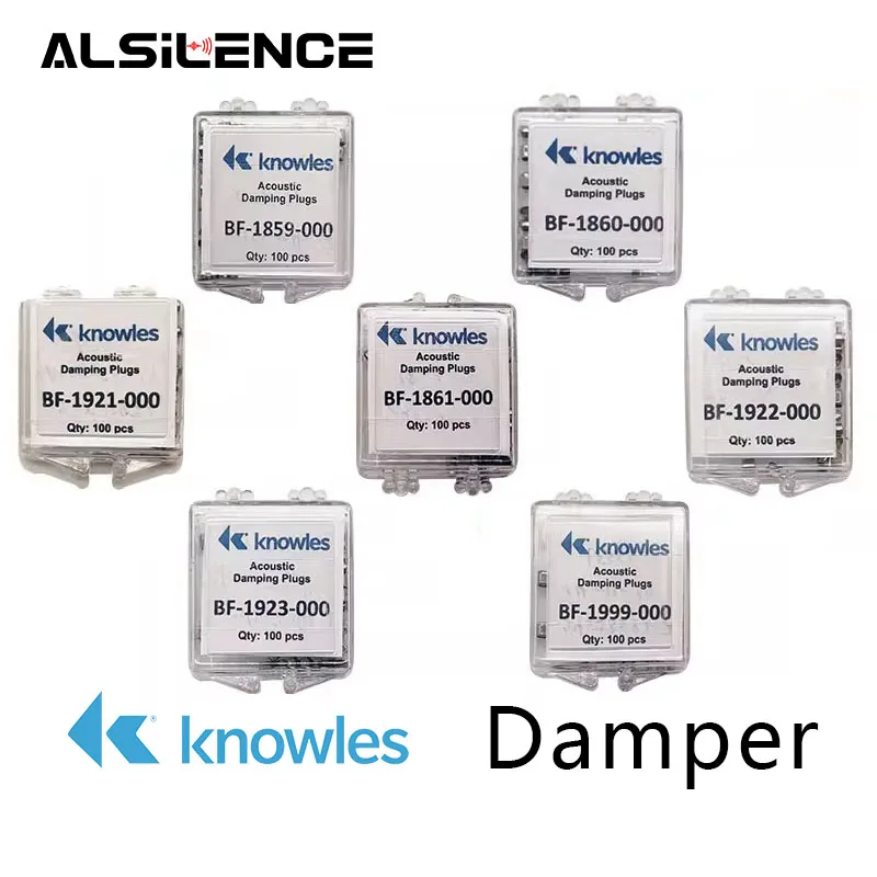 1szt Knowles Damper Balanced Armature Damper Plugs Filters Knowles Acoustic Dampers for Se215 se315 se425 se535 Se846 TF