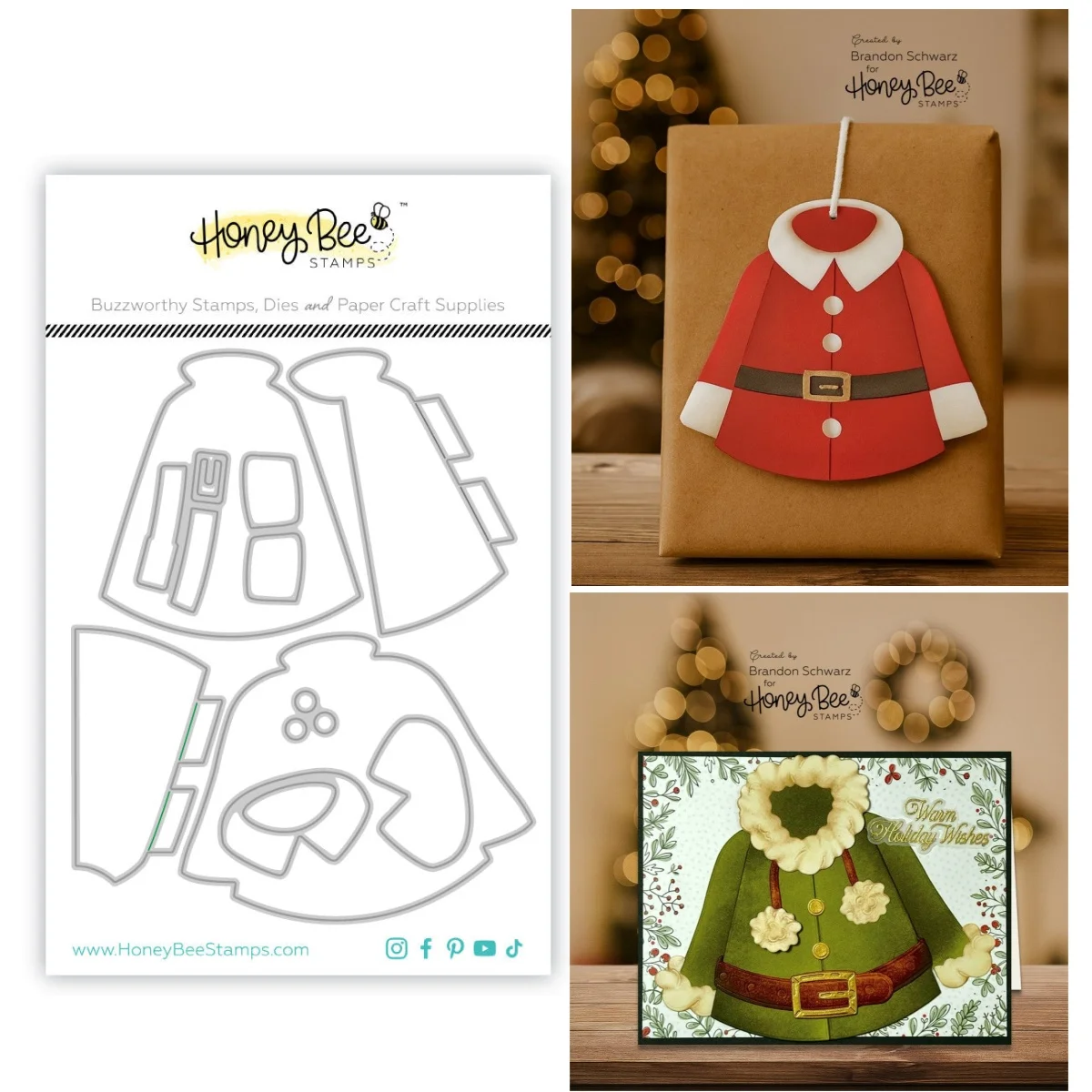 

Christmas 2025 Santa Coat Metal Cutting Dies for DIY Making Gift Card Scrapbook Embossed Craft Supplies Template Decoration