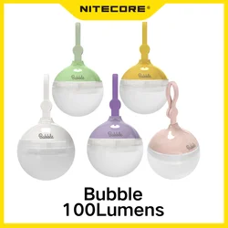 NITECORE Bubble Camping Lantern 100Lumens Portable Magnetic LED Detachable Lamp Shade Emergency Tent Lamps Include Battery