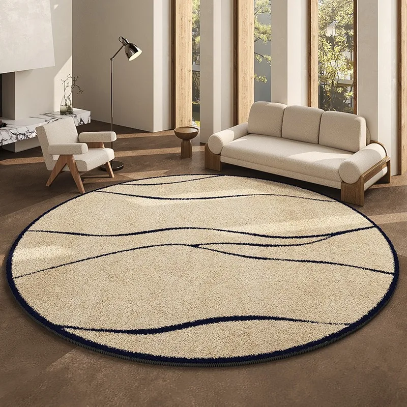 

Round living room carpet premium