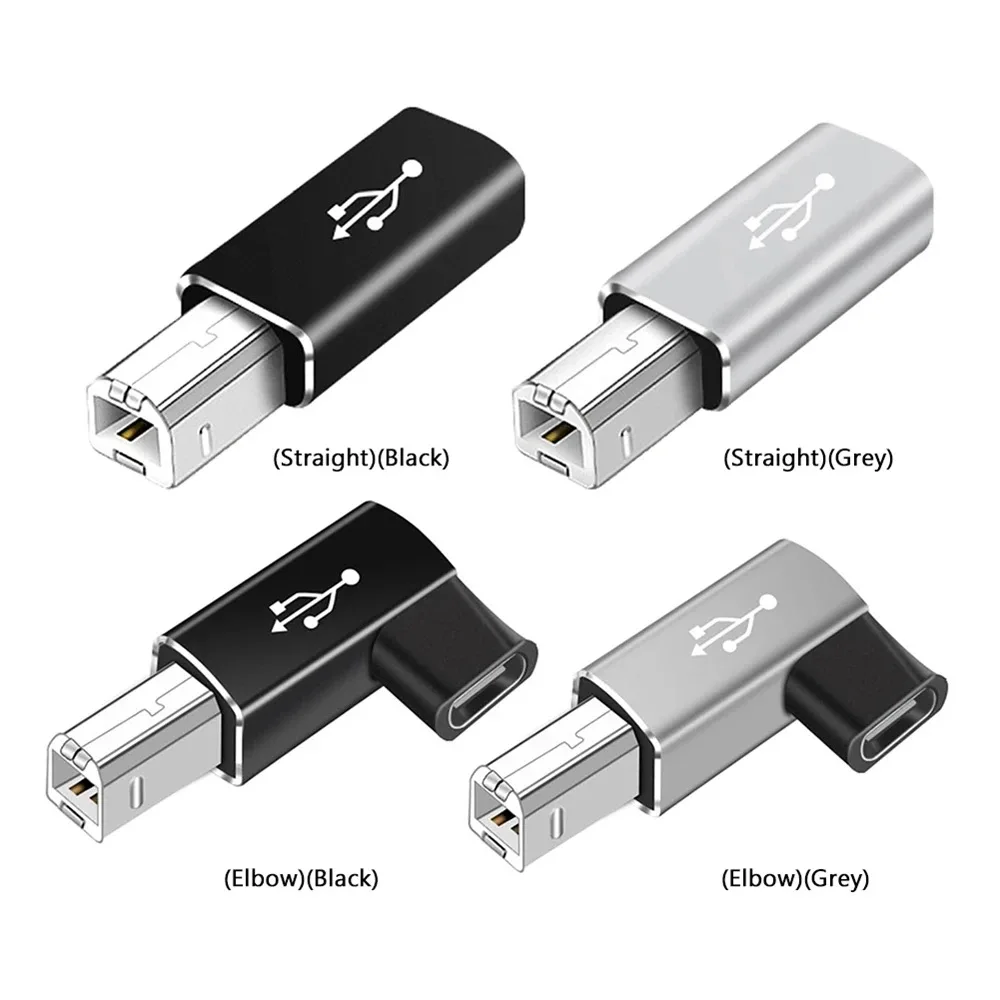 Suitable for TYPE-C to Square USB Adapter Electric Piano Electronic Printer Adapter TYPE-C Female Head to MIDI Head Drum