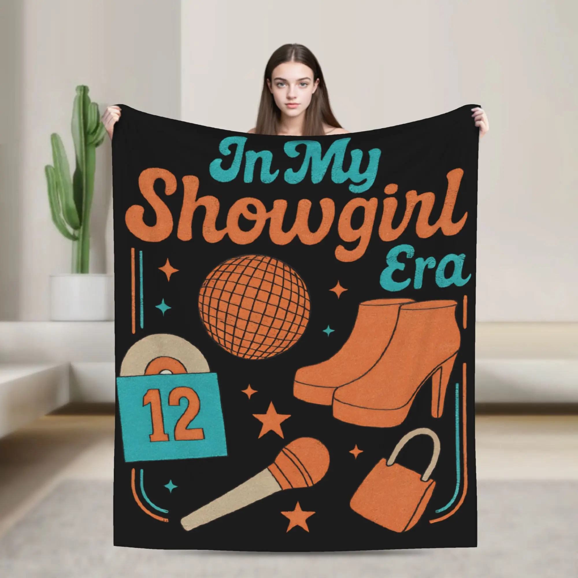 

Теплое мягкое одеялоДетское декоративное одеяло в эпоху My Showgirl, фланелевое покрывало для дивана, стула, чехол для дивана-кровати