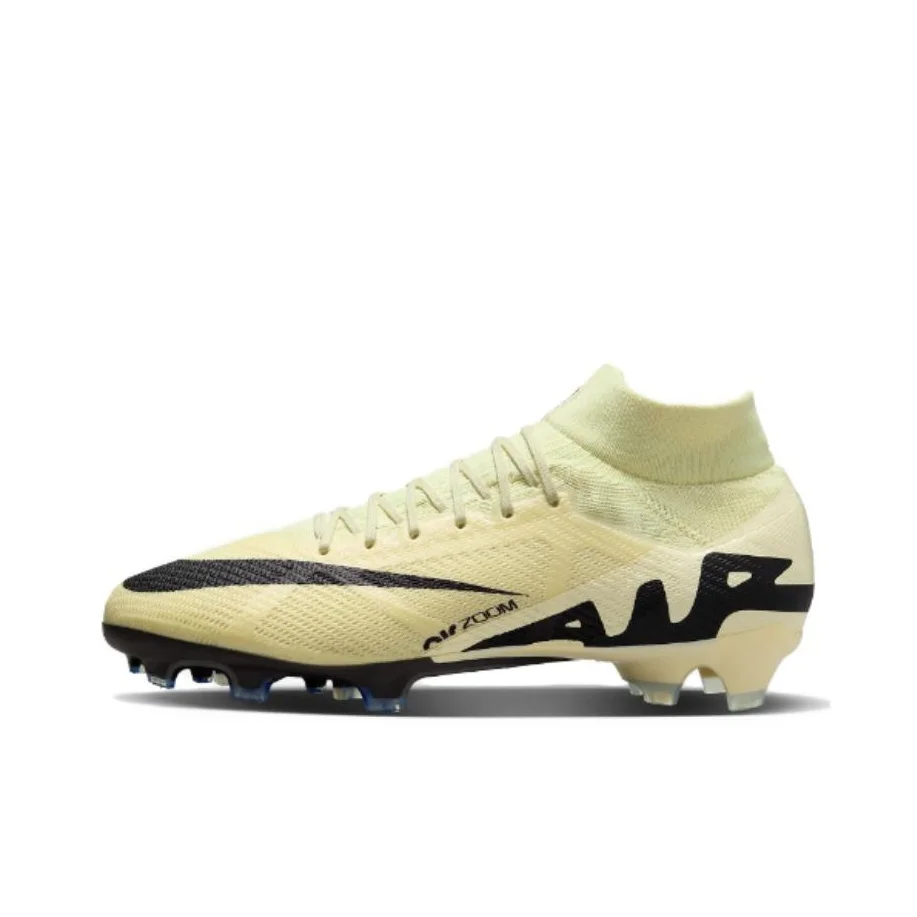 

Nike Zoom Mercurial Superfly 9 Pro Fg «Лимонный черный» DJ5598-700