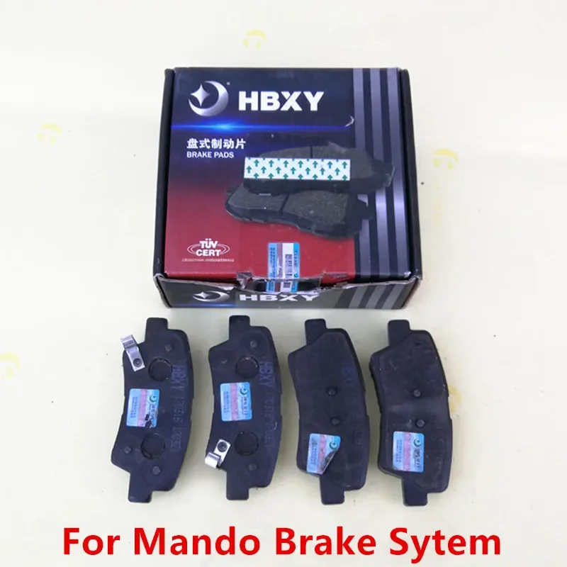 Rear Brake Pad For 14-16 Geely Emgrand7 EC7 Just For Mando Brake System