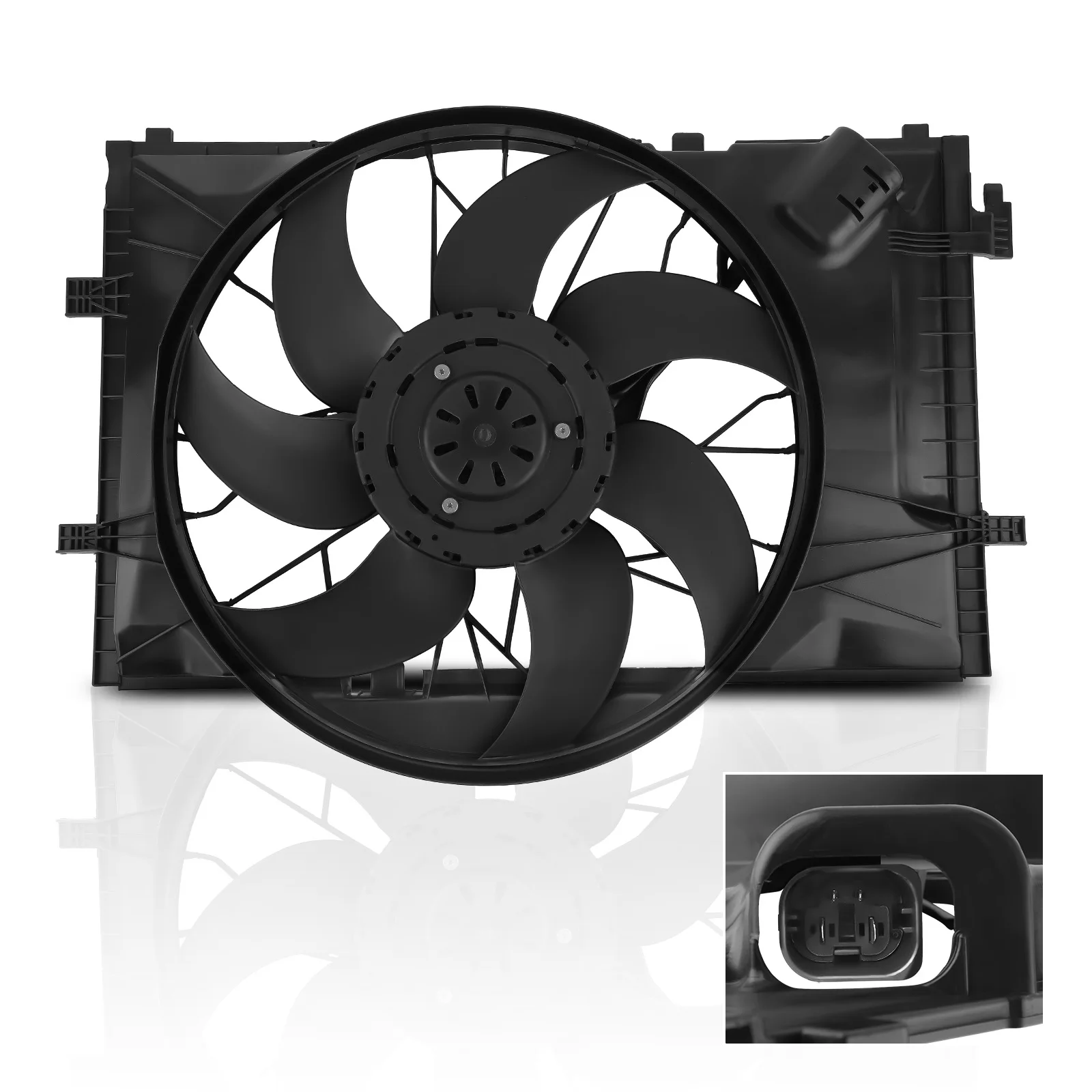 Radiator koelventilator voor Mercedes Benz C230 C240 C320 2035050255 623280