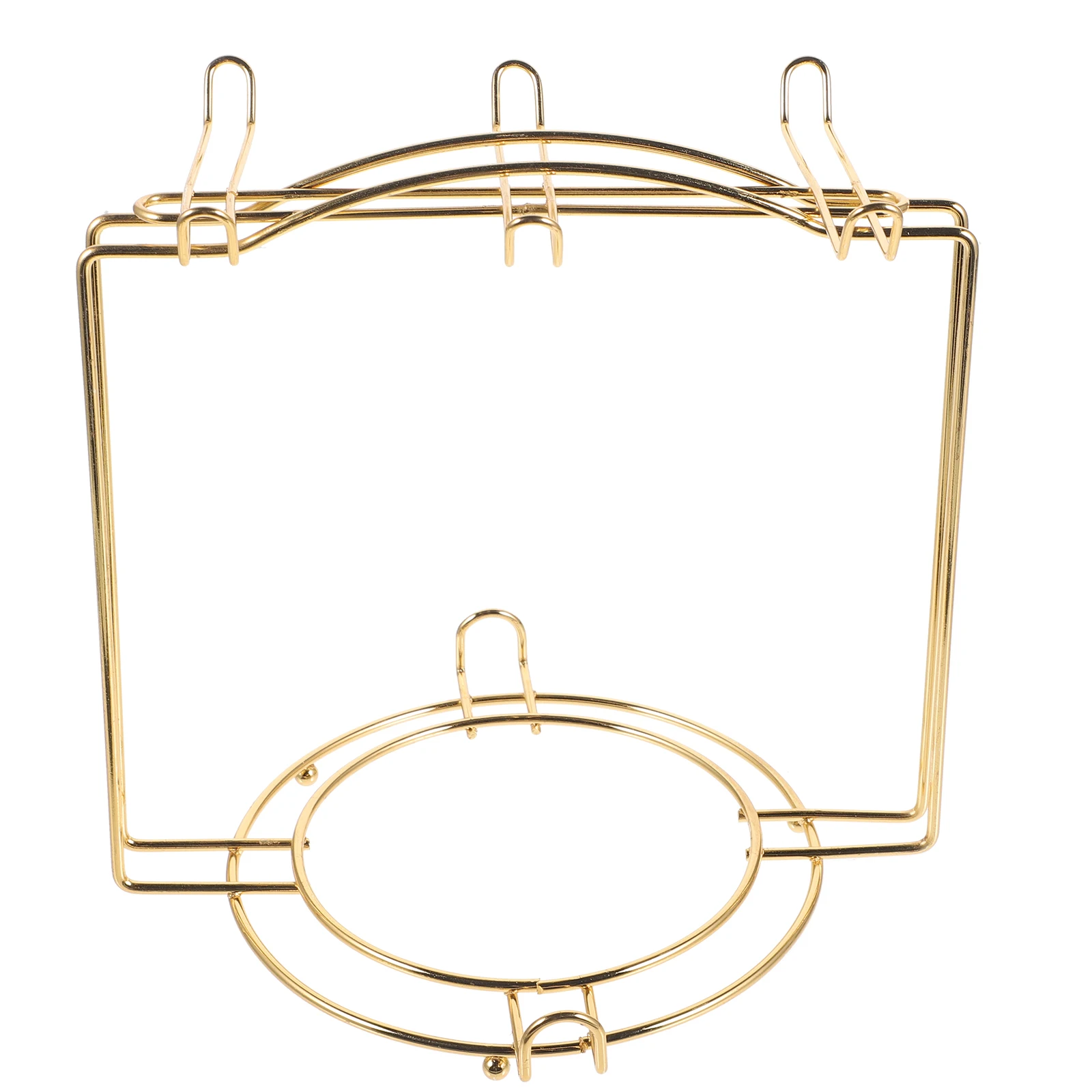 

Stainless Steel Mug Holder for 4 Coffee Mugs 6 Plates Kitchen ganizer Counter Shelf Drying Hooks Cup Plate