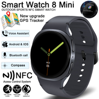 2025 Watch GPS Track Smart Watches For Men Women Sport Heart Rate Bluetooth Call NFC IP68 Waterproof Compass Smartwatch 8 Mini