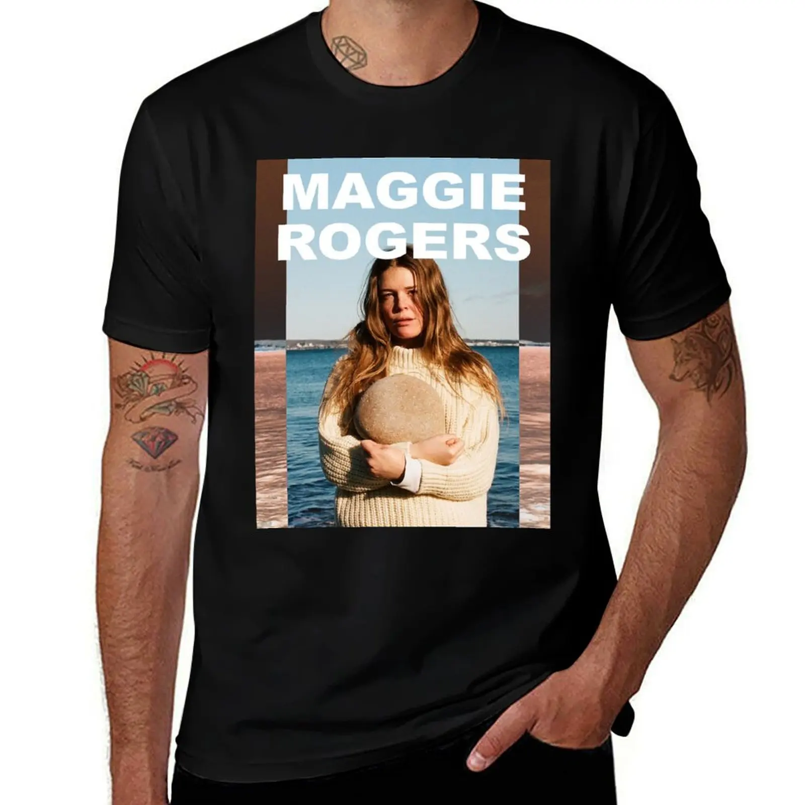 

Maggie Rogers T-Shirt blue archive new edition cotton graphic tees anime shirt Men's t-shirts