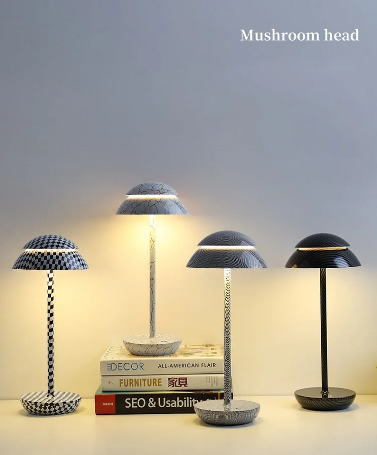 Nordic minimalist Table Lamp Desk modern creative living room Night Light bedside For study Outdoor decoration USB Charging