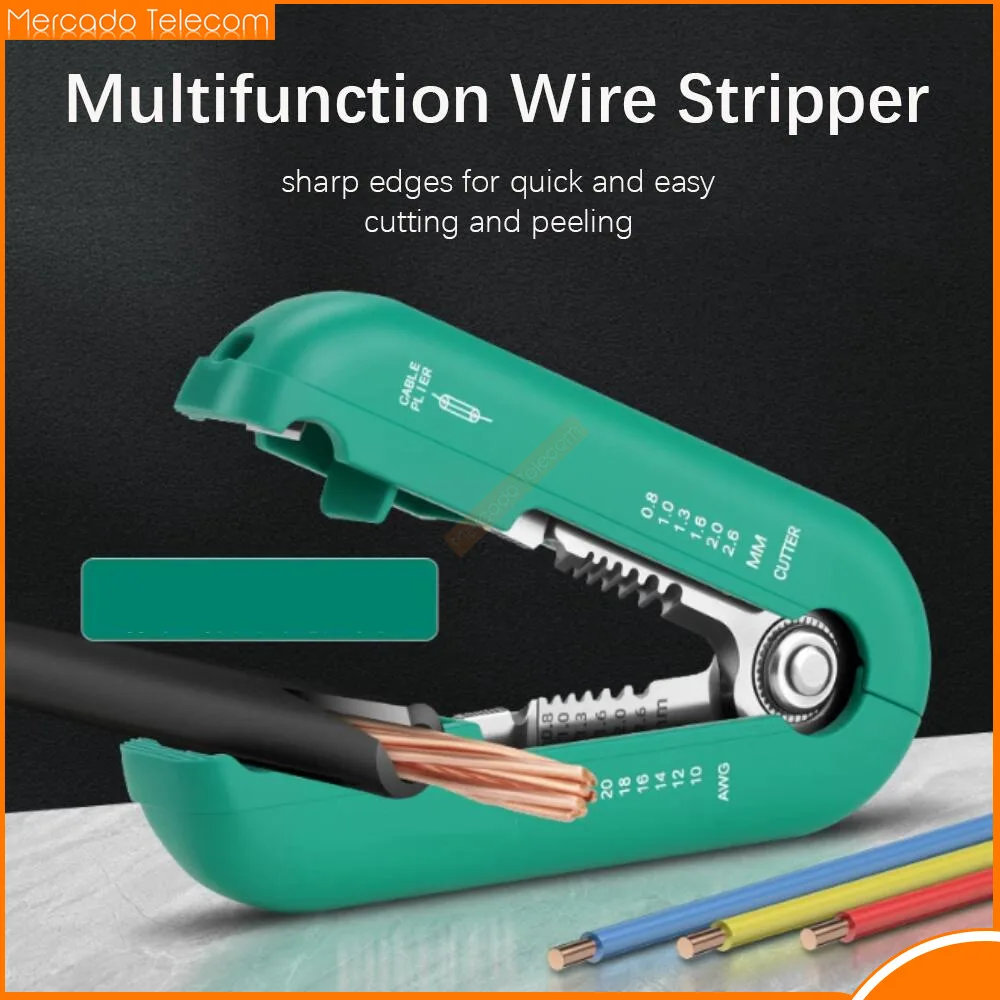 Mini Wire Stripping Pliers, Handheld Tools for Cable Stripping, Manual Electricians, Professional Fast Insulated Cable Strippers