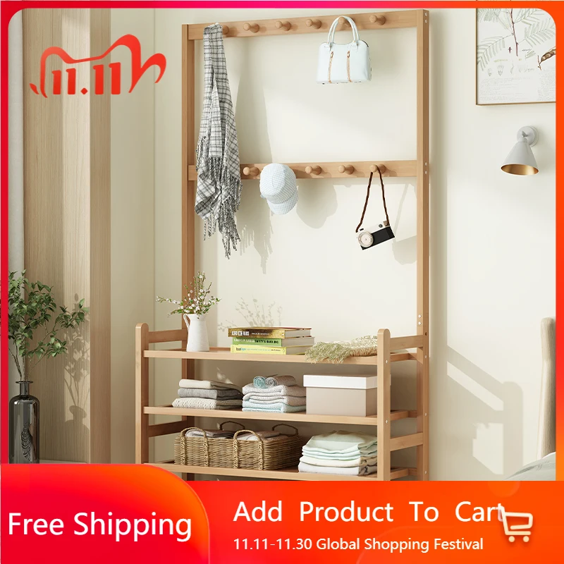 

Adjustable Garment Coat Racks Nordic Plant Shelves Organizer Cabinets Coat Racks Shoe Modern Porte Manteau Trendy Furniture