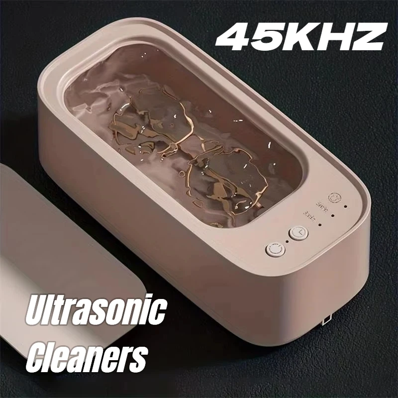 Detergenti per macchine per la pulizia ad ultrasuoni da 360 gradi 45KHZ multifunzione con lavello da 500ML per apparecchi ortodontici per occhiali pettine rasoio pennello per trucco