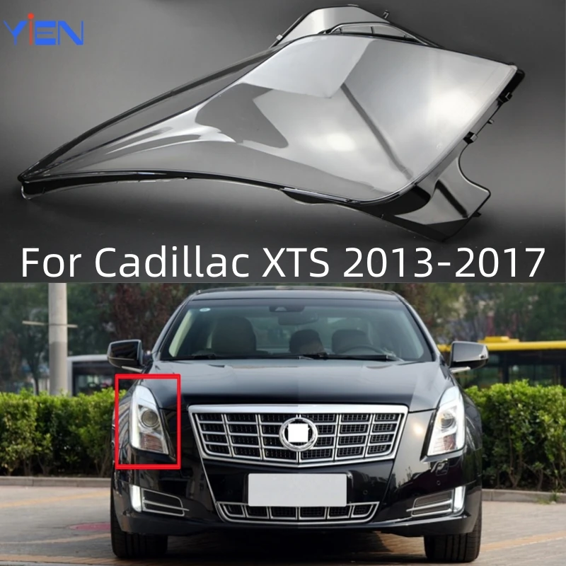 For Cadillac XTS 2013 2014 2015 2016 2017 Car Accessory Products Replace A Transparent PC Lights Shell Headlight Housing
