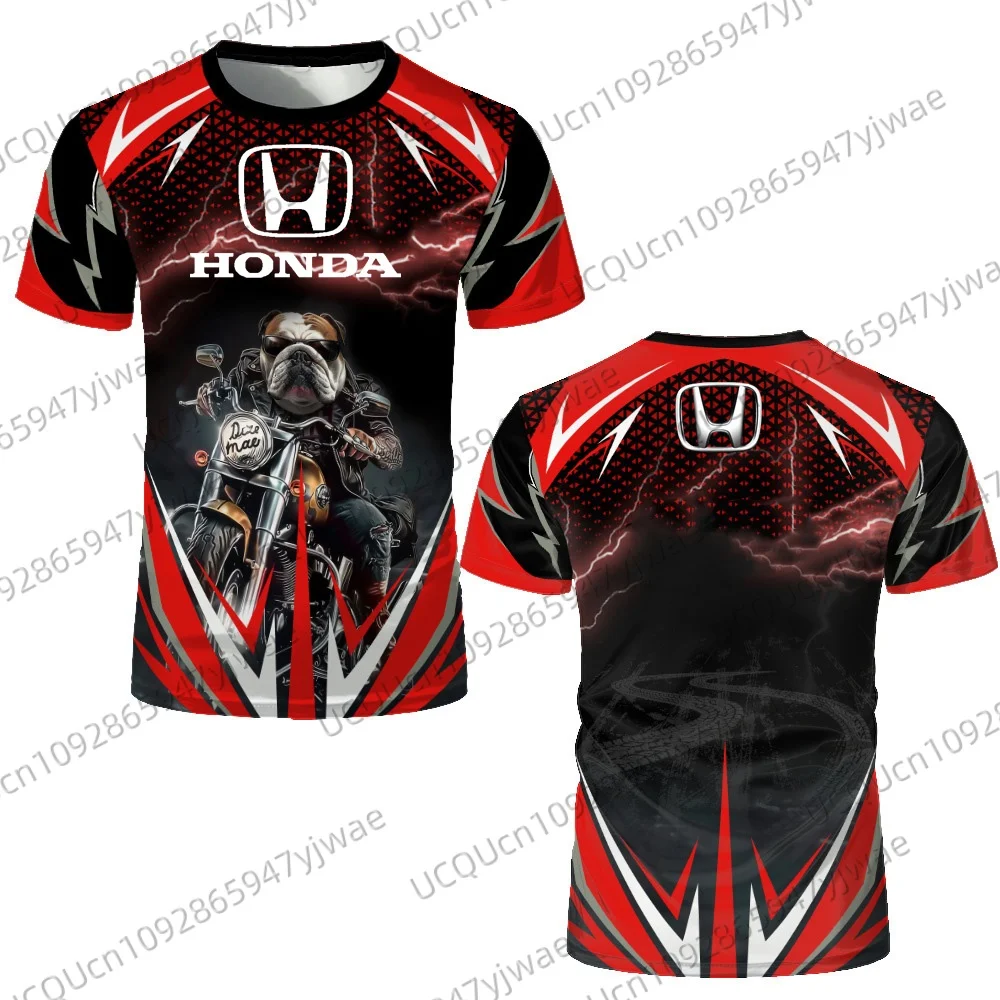 

Быстросохнущая дышащая футболка с короткими рукавами для мужчин и женщин с буквенным принтом для верховой езды на мотоцикле для собак и мотоциклов, повседневные футболки для верховой езды