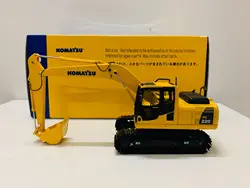 Komatsu Escavadeira Metal Tracks, Modelo DieCast, Novo na Caixa Original, PC220, 1:50