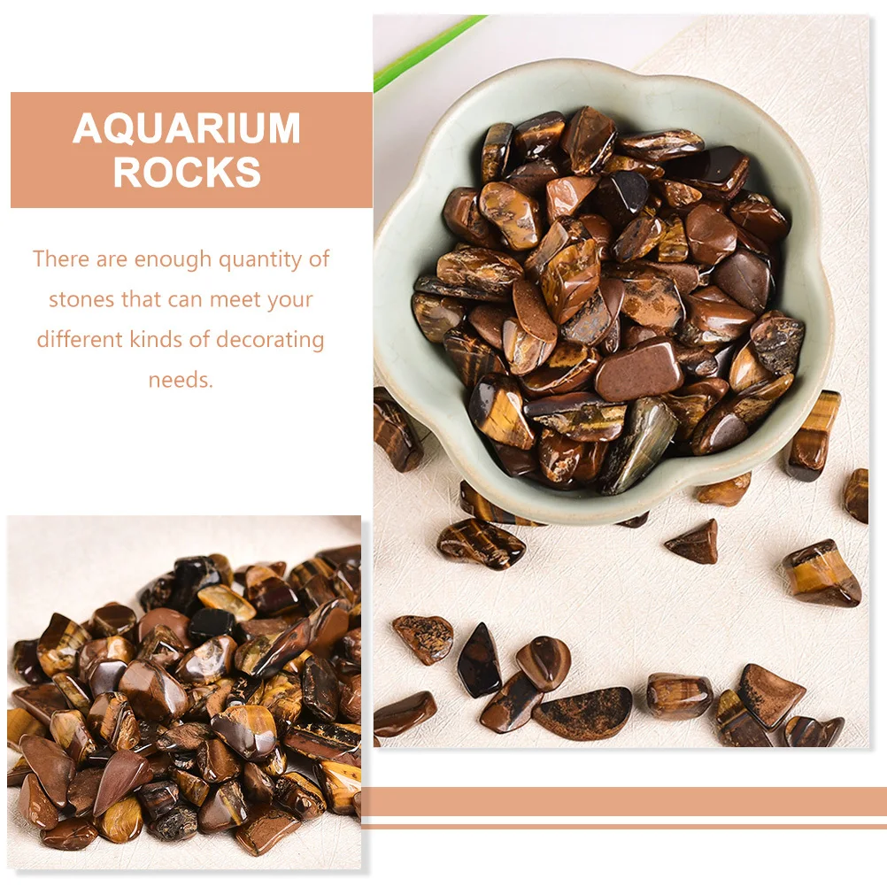 

1Set Eye Stone Aquarium Gravel Decorative Rocks Colored Fish Stones for Aquarium Flower Pot Landscaping Terrarium