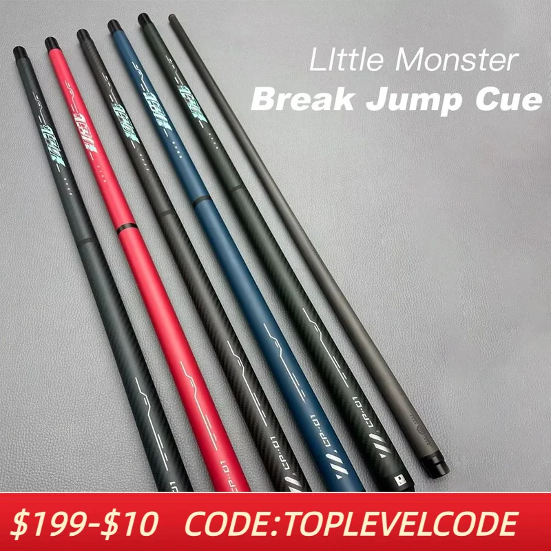 

Little Monster Jump Punch Billiard Pool Cue with Carbon Fiber Shaft 13mm Tip for Break jump Billiard Cue