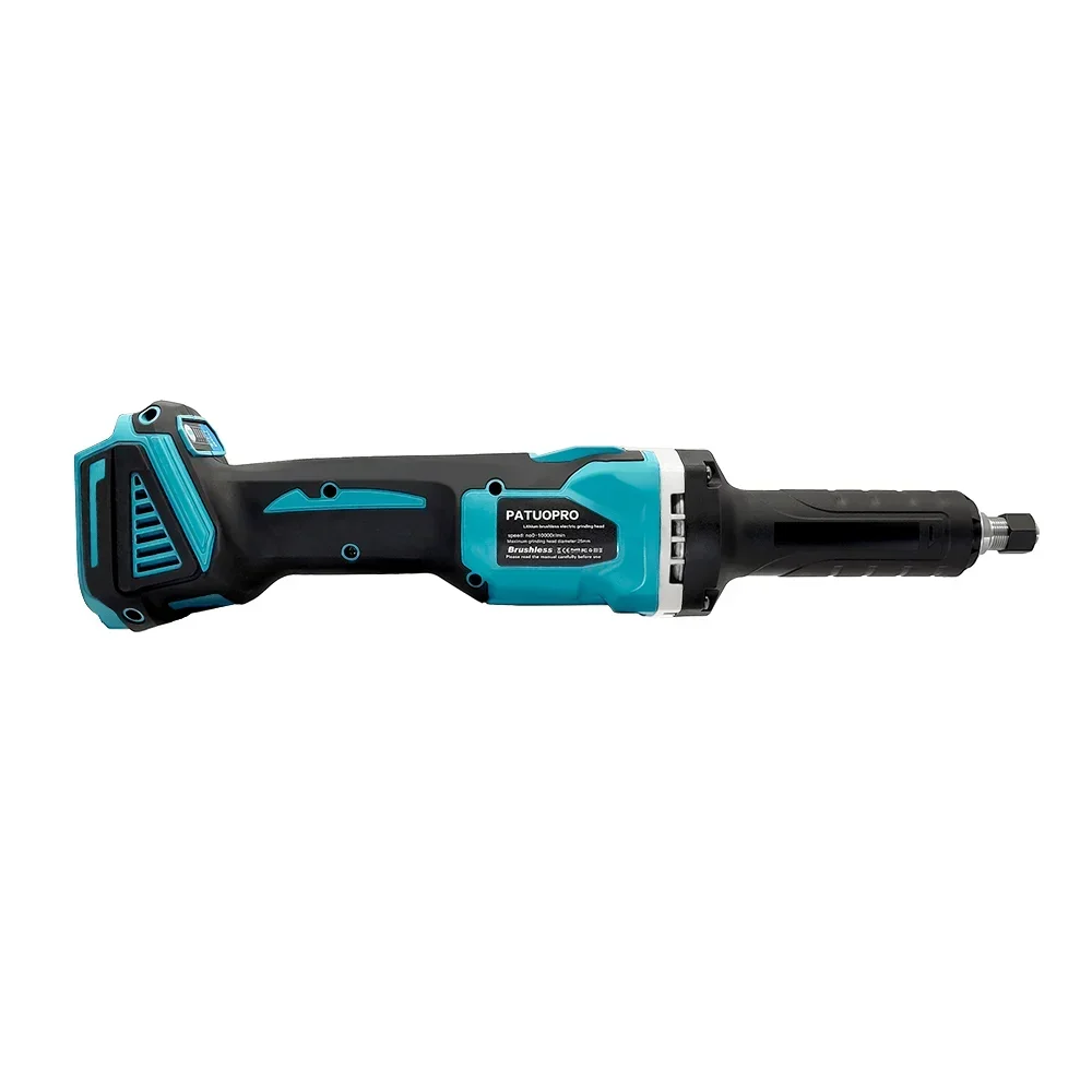 Imagem -02 - Moedor sem Escova Polimento de Velocidades Ferramenta de Gravação Elétrica Rotativa sem Fio Portátil Máquina de Moer para Makita Bateria de 18v