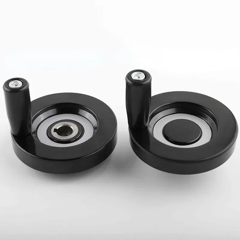 Bakelite Hand Wheel Back Wave Hand Wheel Jackscrew Inner Ripple 63/80 Machine Tool Accessories Hand Wheel round Handle