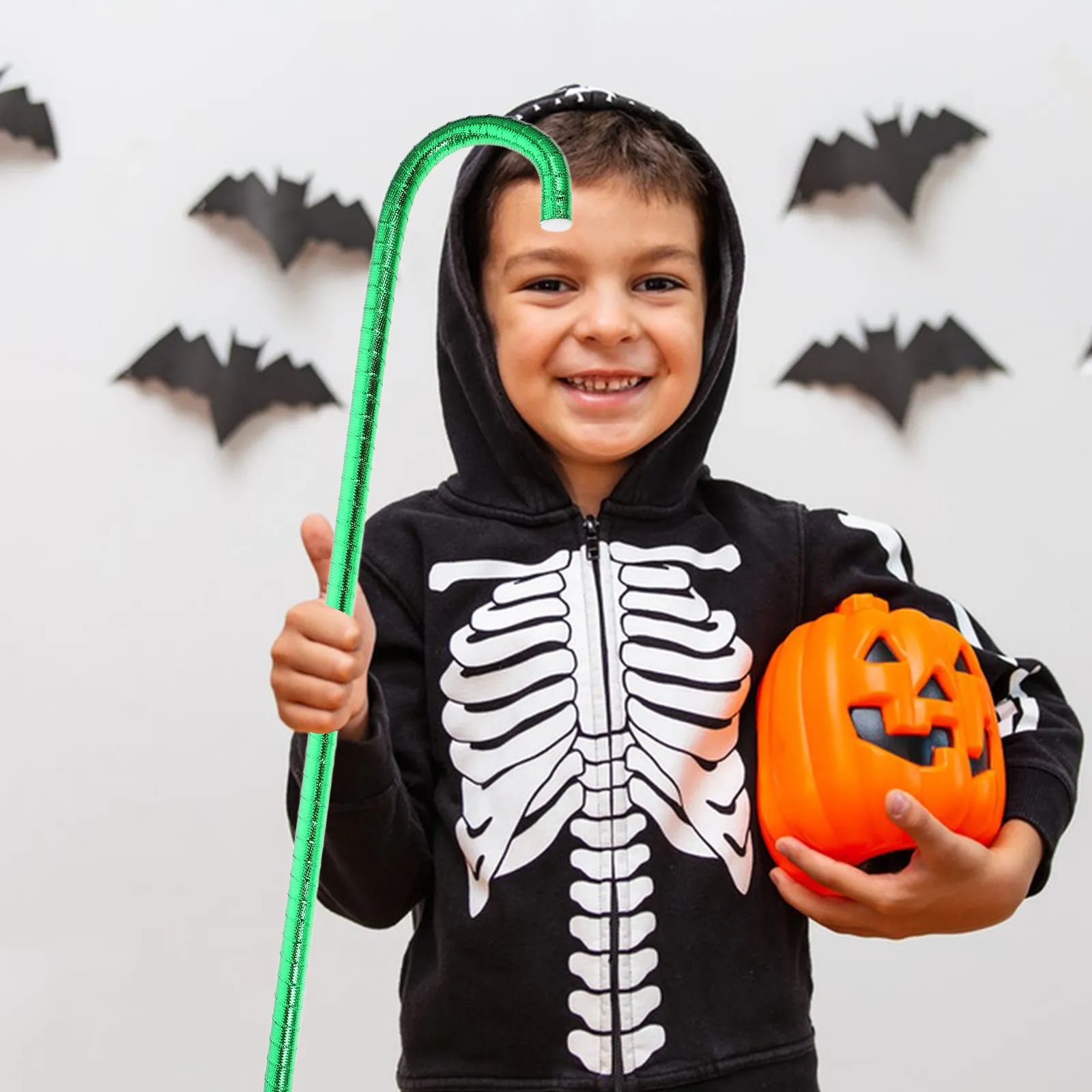 

2 шт. Детские джазовые танцевальные трости-костыли для выступлений, легкие, для вечеринок, реквизит для Хэллоуина, аксессуар для костюма, декоративный элемент для фестивалей