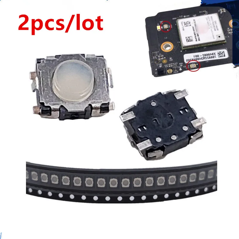 2pcs Original Tactile On/Off Switch Button Repair Kit For XBOX ONE S/ONE X Console ON/Off Wifi Board Replacement Part