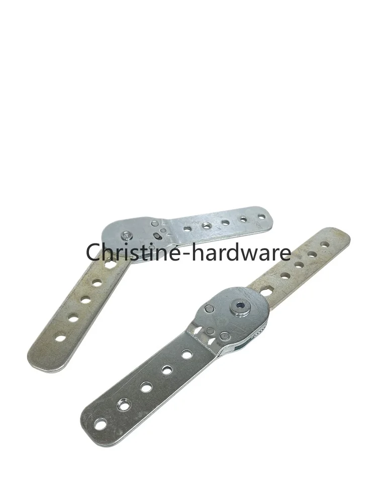 2pcs 100kg support Connecting Ratchet hinge Adjustable Furniture lift up hinge for bed Couch Sofa headrest Replacement parts
