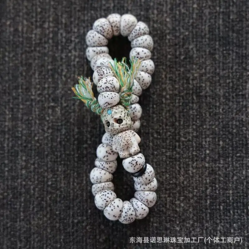Garlic Bulb Intestine Pattern Paired With And Moon A-Dai Single-Strand Bracelet