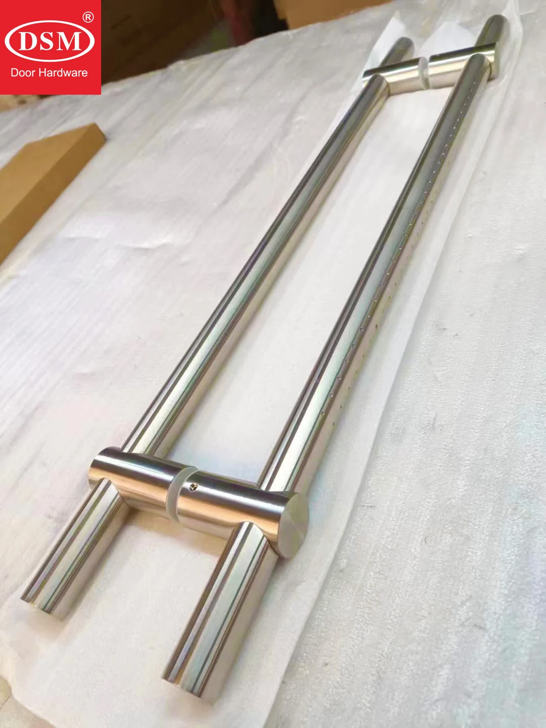 800mm Glass Door Handle 304 Stainless Steel Brushed Pull Handles For Office,Home Entrance Doors PA-188