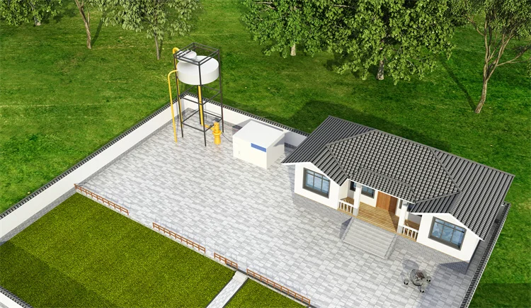 Factory Priced Home Solar Generator System 50Hz Frequency Solar Generator