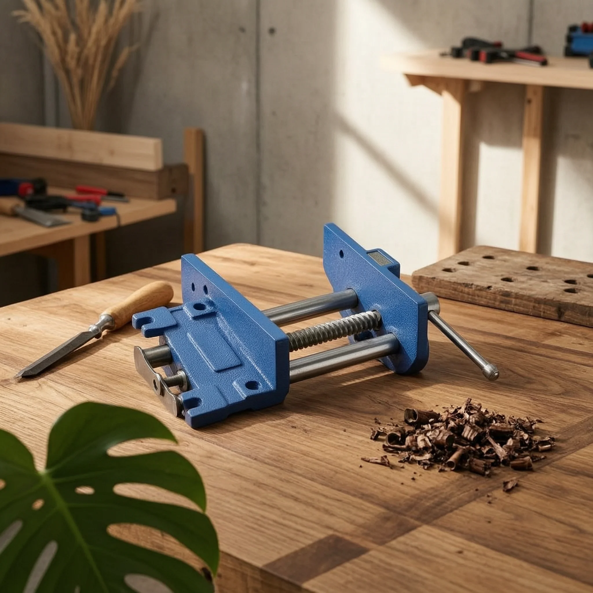 woodworking-bench-clamp-mountable-workbench-vise-wood-bench-vise-sturdy-workholding-tool-strong-clamping-power