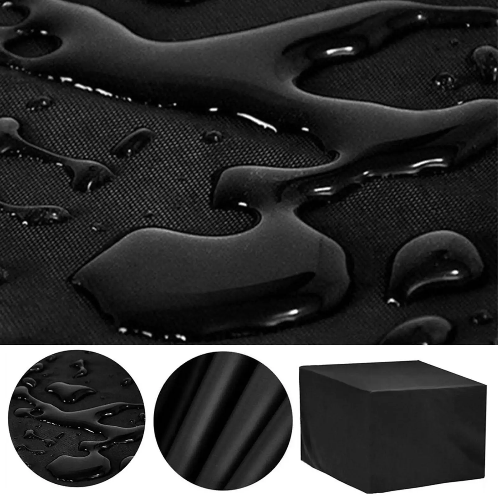 

Крышка для уличного стола, прямоугольная водонепроницаемая защита, водонепроницаемая крышка для обеденного стола на открытом воздухе для сада, двора, заднего двора, фермерского газона