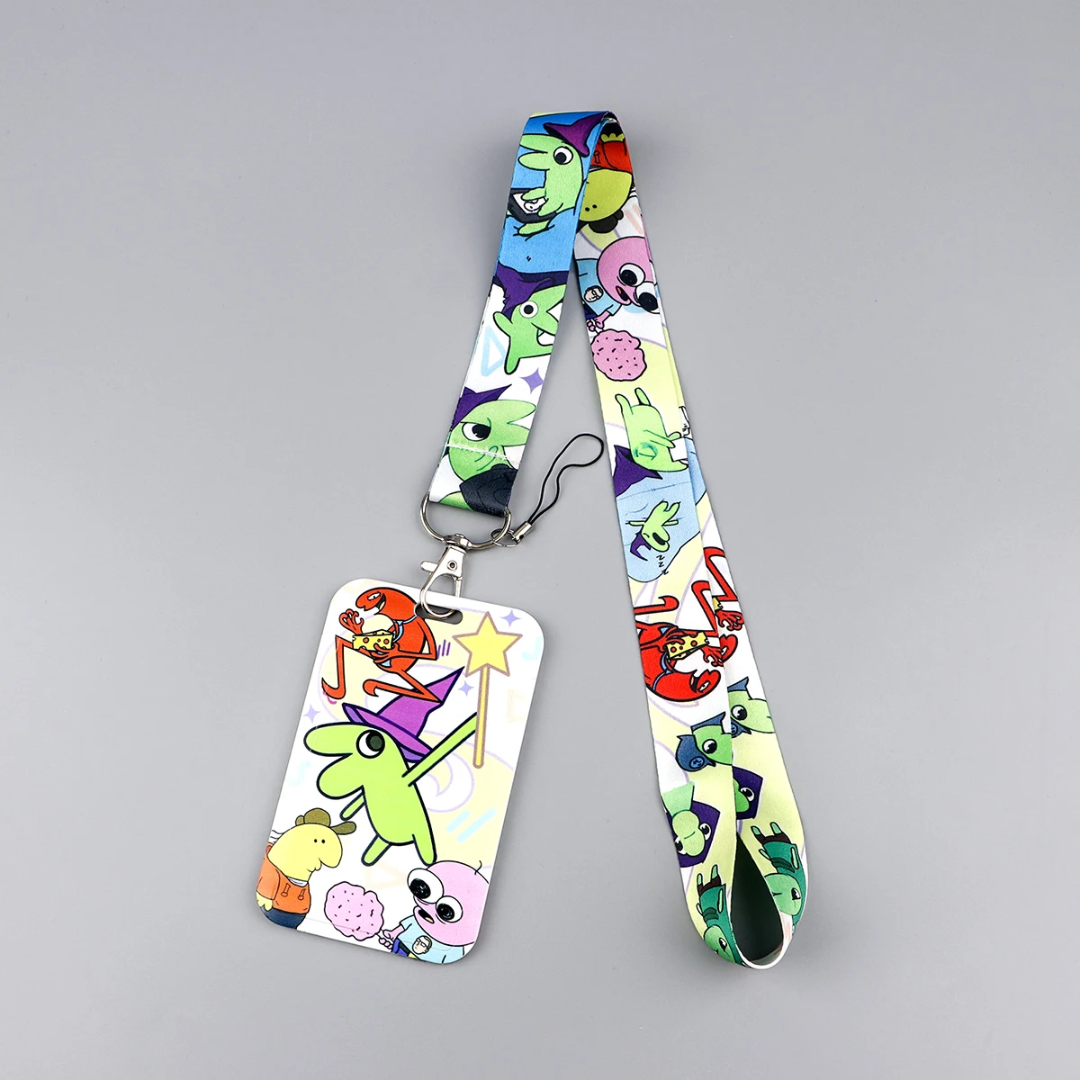 

LX1342 Comedy Cartoon Lanyard for Key Card ID Badge Holder Key Chain Key Holder Keyring Neck Strap Accessories Holiday Gift