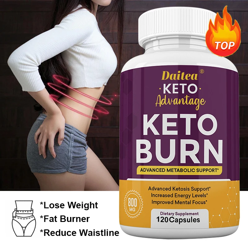 Keto Burn Weight Management Weight Loss for Lowering Diabetes Levels BHB Ketogenic Advanced Ketosis Formula 120 Capsules