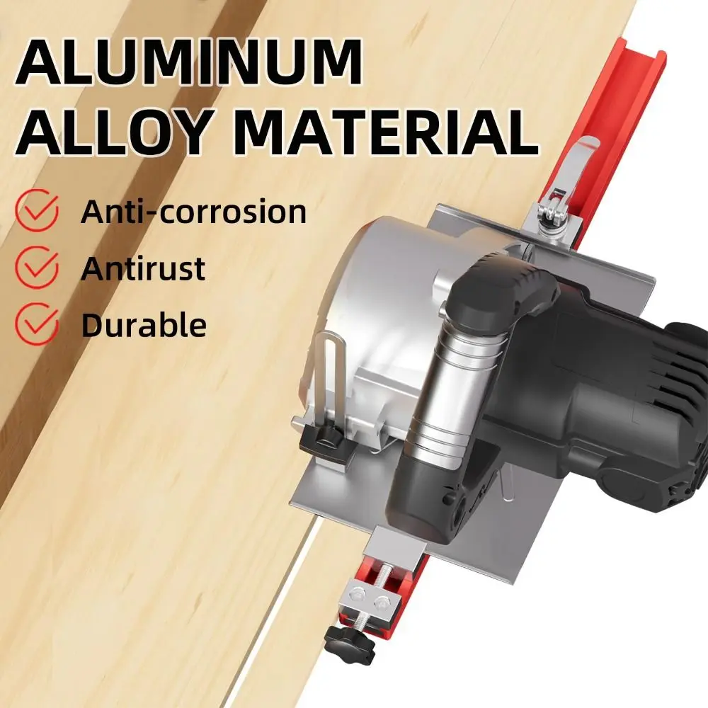 

Adjustabl Cutting Machine Base Fixed Ruler Portable Precision Machine Base Precision Ruler 240mm 360mm Woodworking Cutter