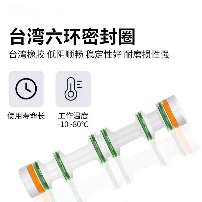 Pneumatic solenoid valve 4V210-08 two-position five-way 24V electric valve 220V solenoid control valve cylinder reversing