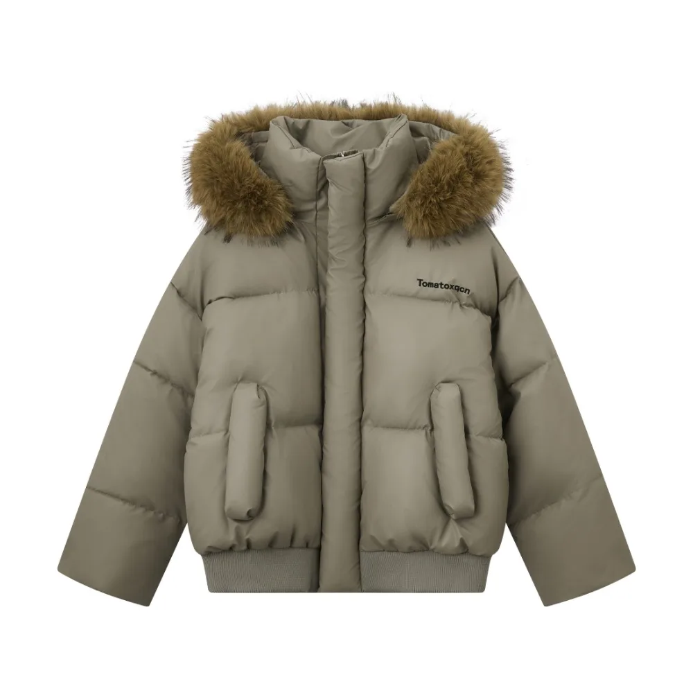 

New Ladies Down Cotton-padded Jacket 2025 Lapel Fashion Female Winter Coat Temperament High Quality Korean Women Outwear