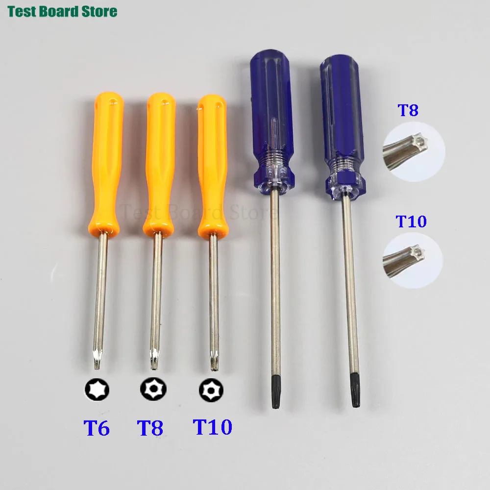 1PCS Security Screwdriver for Xbox 360/ PS3/ PS4 Tamperproof Hole Repairing Opening Tool Screw Driver Torx T6 T8 T10