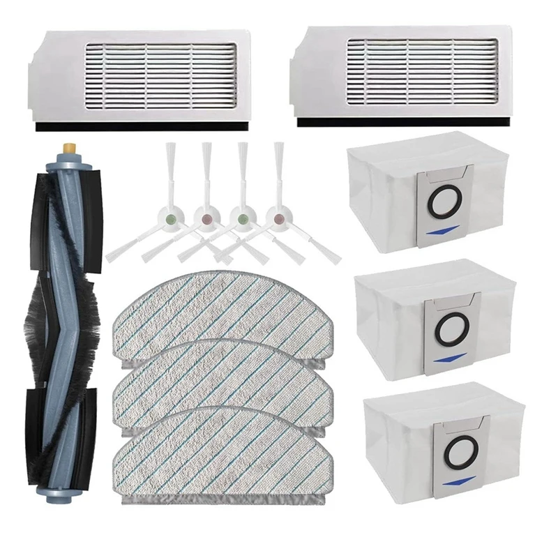Аксессуары, детали для робота-пылесоса ECOVACS DEEBOT T10 Plus/T10, фильтр Hepa, подушечки для швабры, мешки для пыли