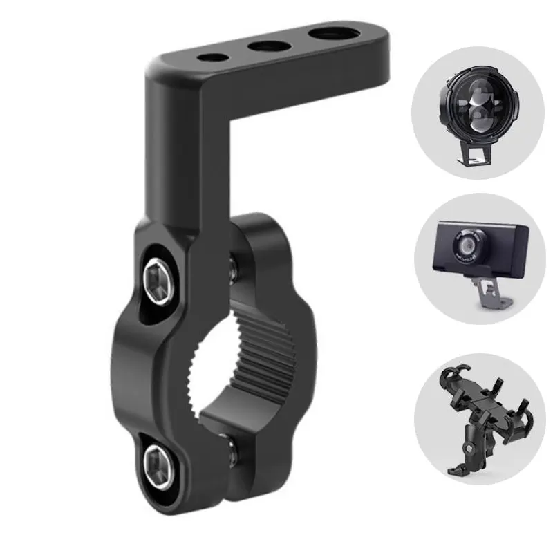 دراجة نارية دراجة تمديد قوس توسيع حامل المقود جبل الهاتف المحمول الملاحة حامل للأنابيب قطر 22 مللي متر #1