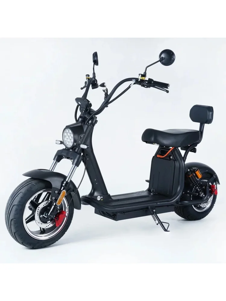 Usine vente chaude H10 pas cher et de bonne qualité gros pneu Citycoco Scooters électriques 2000 W 20Ah Double batterie au Lithium à l'intérieur de la ville