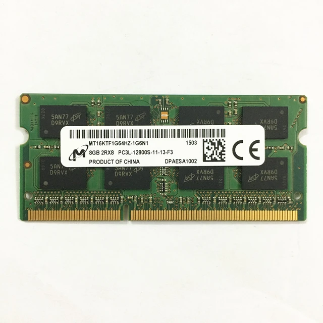 Ddr3l 8gb fashion 1600