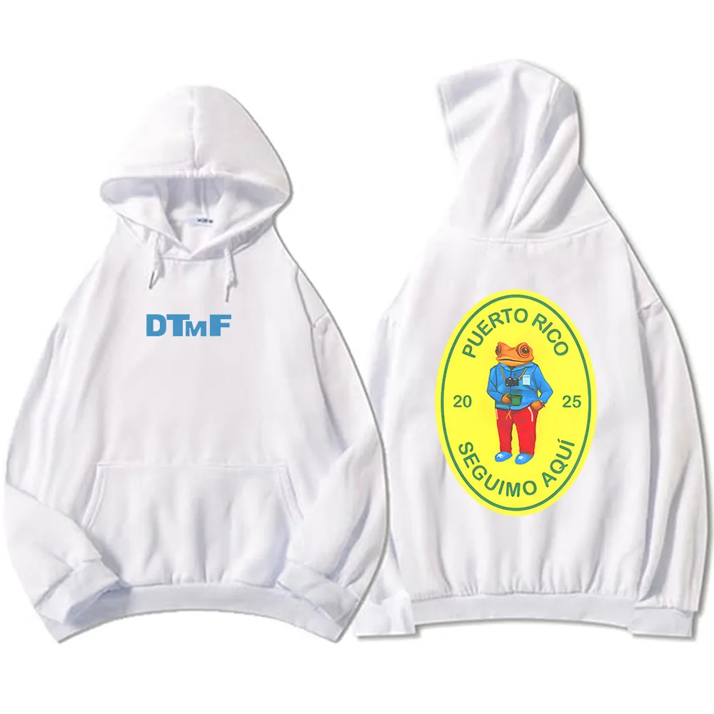 DTMF Debí Tirar Más Fotos 2025 Nieuwe Album Hoodies Slechte Bunny Zanger Afdrukken Sweatshirts Mannen Vrouwen Kleding Sudaderas Hombre Mannelijke