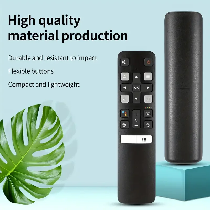 Controle remoto de substituição RC802V FMR1 para TCL Smart TV, controle remoto infravermelho, adequado para muitos modelos de Smart TV (RC802V FMR1 I