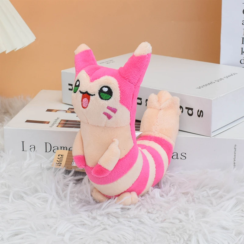 Pokemon Fit Cubone Mew Furret Lucario Soft Plush Toys Cute Anime Caterpie Butterfree Lugia Stuffed Animals Kawaii Peluche Dolls