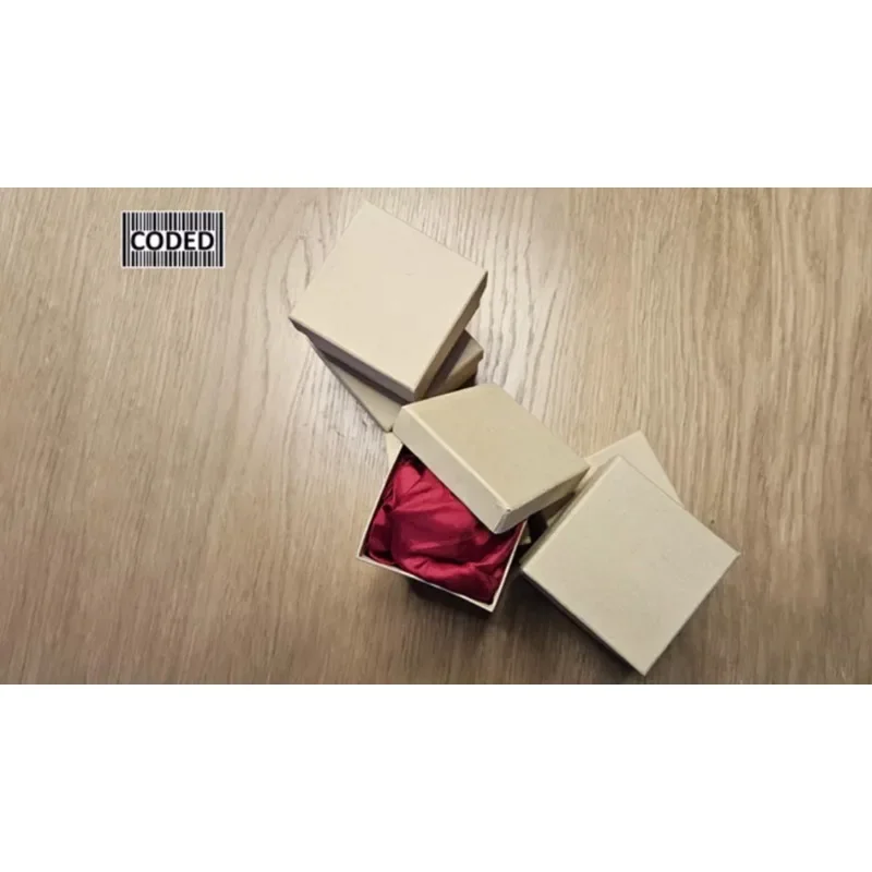 CODED By Adam Fahn Magic Tricks Secret Identification Gimmick Close Up Mentalism Magician Utility Accessory Funny Magic Props