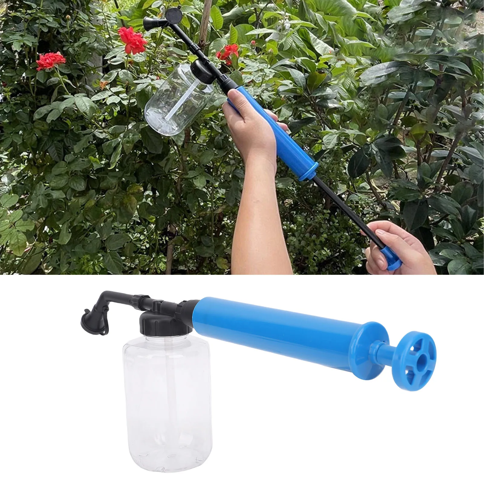 Portable Diatomaceous Earth Powder Duster 500ml Garden Powder Applicator Dispenser Duster for Multi Purpose Indoor Outdoor