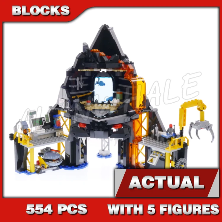 554pcs Garmadon's Volcano Lair Base Fortress 10798 Building Blocks Assemble Sets Bricks Compatible with Model